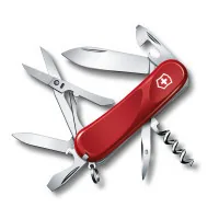 Victorinox Delemont knife, "Evolution 14", 85 mm, red (2.3903.E)