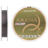 Cord Favorite Arena PE 100m (silver gray) #0.4/0.104mm 8lb/3.5kg (1693.10.95)