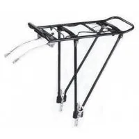 Багажник велосипедний Velotrade KAIWEI KW-637-08-01 26-29" Al регульоване кріплення чорний (CAR-026)