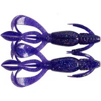 Fishing silicone Keitech Crazy Flapper 3.6" (7 pcs/pack) ts:ea#04 violet (1551.10.57)