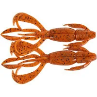Fishing silicone Keitech Crazy Flapper 3.6" (7 pcs/pack) ts:ea#13 spicy mustard/blue (1551.10.59)