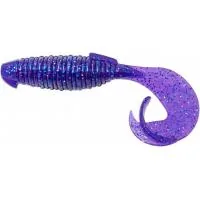 Fishing silicone Keitech Flapper Grub 4" (7 pcs/pack) ts:ea#04 violet (1551.09.56)