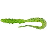 Fishing silicone Keitech Mad Wag Slim 4.5" (9 pcs/pack) ts:424 lime chartreuse (1551.09.71)