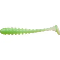 Fishing silicone Keitech Swing Impact 3" (10 pcs/pack) ts:ea#11 limechartreuseglow (1551.05.98)
