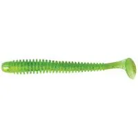 Fishing silicone Keitech Swing Impact 4" (8 pcs/pack) ts:424 lime chartreuse (1551.01.55)