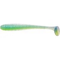 Fishing silicone Keitech Swing Impact 4" (8 pcs/pack) ts:pal#03 ice chartreuse (1551.06.86)