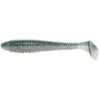 Fishing silicone Keitech Swing Impact FAT 3.8" (6 pcs/pack) ts:431 silver shiner (1551.01.08)
