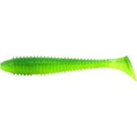Fishing silicone Keitech Swing Impact FAT 5.8" (4 pcs/pack) ts:424 lime chartreuse (1551.00.95)