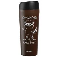Термокружка ARDESTO Coffee Time Raccoon 450 мл Brown (AR2645DML)