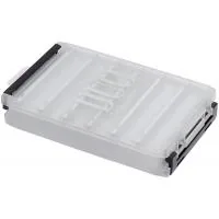 Коробка рибалки DUO Reversible Lure Case 120 White/Silver Logo (34.36.73)