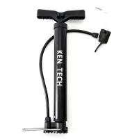 Bicycle pump Ken Tech "Chamomile" AV/FV Black (PUM-053)