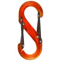Travel carabiner Nite ize Plastic Carb S Biner Size 4 NI674 Orange (4823082709557)