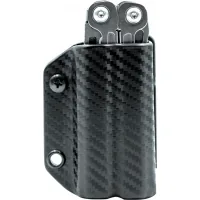Clip&Carry multitool case for Leatherman Wingman, Sidekick, Rebar, Rev (LWING-CF-BLK)