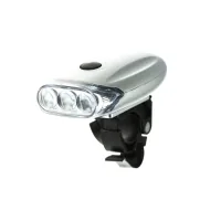 Front bike light Good Bike PANCAKE 3 LED Metallic (94312M-IS)