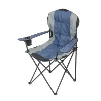 Folding chair NeRest NR-34 Tourist Grey/Blue (4820211100506_1)