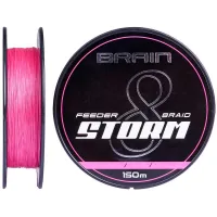 Cord Brain Storm 8X 150m 0.08mm 11lb/4.8kg Pink (1858.51.87)