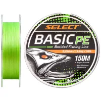 Cord Select Basic PE 150m Light Green 0.24mm 40lb/18.2kg (1870.18.70)