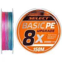 Cord Select Basic PE 8x 150m Multi Color 0.6/0.10mm 12lb/5.5kg (1870.31.42)