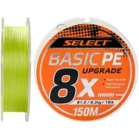 Cord Select Basic PE 8x 150m Light Green 1.5/0.18mm 22lb/10kg (1870.31.41)