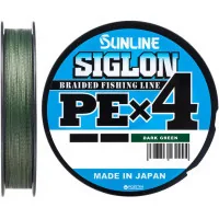 Cord Sunline Siglon PE n4 150m 1.2/0.187mm 20lb/9.2kg Dark Green (1658.09.20)