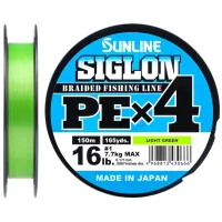 Cord Sunline Siglon PE n4 300m 1.7/0.223mm 30lb/13.0kg Light Green (1658.09.42)