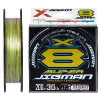 Cord YGK X-Braid Super Jigman X8 200m 1.2/0.185mm 25lb/11.3kg (5545.03.94)