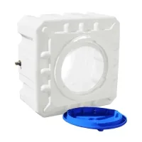 Water container Roto Europlast square food grade 100 l cube white (4)