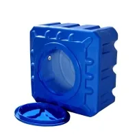 Water container Roto Europlast square food grade 100 l cube blue (5)