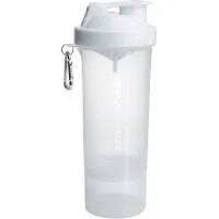 Шейкер спортивний SmartShake Slim 500ml Pure White (10253301)