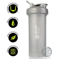 Шейкер спортивний BlenderBottle Pro45 1270ml Pebble Grey (Pro45_Pebble)