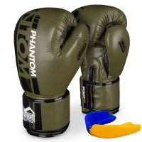 Boxing gloves Phantom APEX Army Green 16oz (PHBG2400-16)