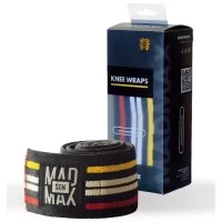 Sports bandage MadMax Knee Wraps Black (MFA-292-U)
