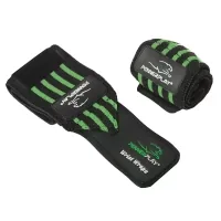 Bandage for sports PowerPlay 3081 Black-Green (PP_3081_Black/Green)