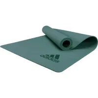 Килимок для йоги Adidas Premium Yoga Mat Уні 176 х 61 х 0,5 см Темно-зелений (ADYG-10300RG)