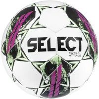 М'яч футзальний Select Attack v22 біло-рожевий Уні 4 (5703543298419)