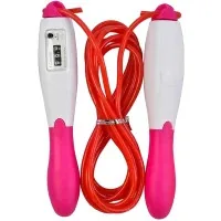 Jump rope X-TREME with counter length 260 cm pink (117229)