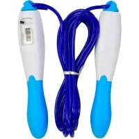 Jump rope X-TREME with counter length 260 cm blue (116825)