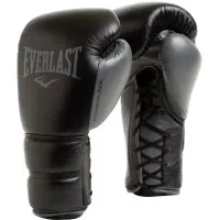 Боксерські рукавички Everlast Powerlock 2 Pro Lace 896910-70-312 чорний 12 oz (009283609115)