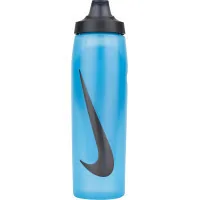 Пляшка для води Nike Refuel Bottle Locking Lid 32 OZ синій, чорний 946 мл N.100.7670.420.32 (887791745019)