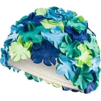 Шапка для плавання Aqua Speed Bloom 6082 105-07 мультиколор синій Жін OSFM (5908217660824)