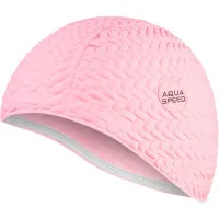 Swimming cap Aqua Speed Bombastic Tic-Tac 5716 117-03 pastel pink Woman OSFM (5908217657169)