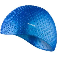 Swimming cap Aqua Speed Bubble 102-01 blue Uni OSFM (5908217635730)