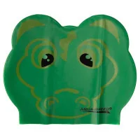 Шапка для плавання Aqua Speed Zoo Latex 116-Crocodile 5713 зелений крокодил Діт OSFM (5908217657138)