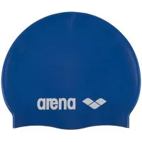 Swimming cap Arena Classic Silicone JR 91670-077 blue Child OSFM (3468333887731)