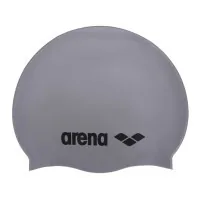 Swimming cap Arena Classic Silicone JR 91670-051 silver Child OSFM (3468333887700)