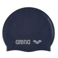 Swimming cap Arena Classic Silicone JR 91670-071 dark blue Child OSFM (3468333887724)