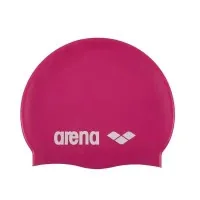 Swimming cap Arena Classic Silicone JR 91670-091 fuchsia Child OSFM (3468333887748)