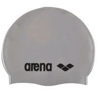 Шапка для плавання Arena Classic Silicone 91662-051 сріблястий Уні OSFM (3468333887403)