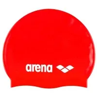 Шапка для плавання Arena Classic Silicone 91662-044 червоний Уні OSFM (3468335686042)