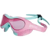 Окуляри для плавання Arena Spider Kids Mask рожевий, бірюзовий 004287-902 (3468336926345)